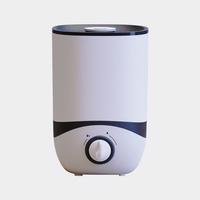 Bon prix humidificateur brume fraîche diffuseur d'huile diffuseur d'air brumisateur à ultrasons 110-220v 3.5L brumisateur pour le ménage
