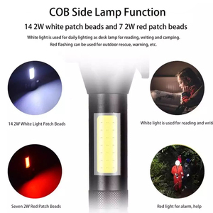 An Toàn Hummer <span class=keywords><strong>LED</strong></span> Đèn Pin USB Sạc Dao Cắt <span class=keywords><strong>Torch</strong></span> Light Chức Năng Từ Tính - Product Image 5