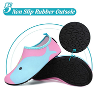 SAGUARO Chaussures aquatiques d'été pour garçons et filles, antidérapantes, chaussettes aquatiques pour enfants, sports de plein air, semelle intermédiaire en EVA, doublure en coton, confortables