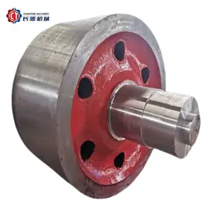 Factory Customized Large Steel Casting Wheel Cement Rotary Kiln Metallurgy Construction Chemical Industry-Machinery Engine Parts