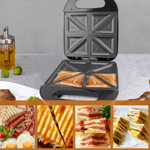 Dsp Sandwich Maker Multifunctional <b>Plate</b> Non-Stick Cooking <b>Surface</b> Electric Automatic For Breakfast - Product Image 3
