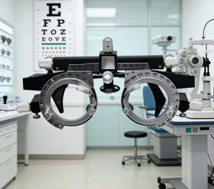 Equipo de Prueba Oftalmológica de Alta Calidad, Montura de <span class=keywords><strong>Lentes</strong></span> de Prueba Ópticas Ajustables para Optometría - Product Image 1