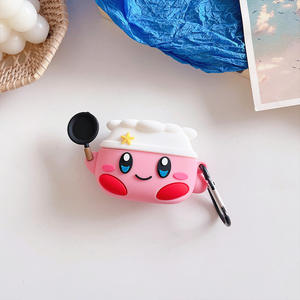 Housse de protection pour écouteurs sans fil en silicone gaufré anti-chute avec motif de <span class=keywords><strong>dinosaure</strong></span> de dessin animé - Product Image 3