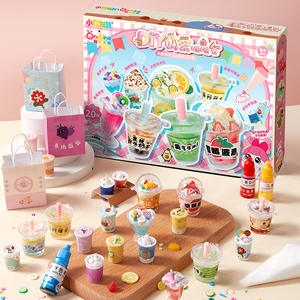 ชุดของเล่นทำชานม Xiaoge สำหรับเด็กผู้หญิงอายุ 6 ปีขึ้นไป ชุดของเล่นเสริมสร้างจินตนาการ - Product Image 2