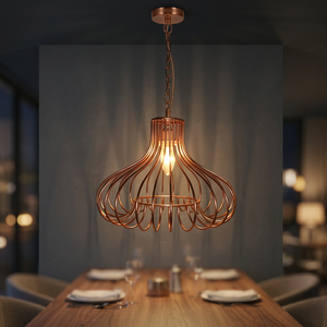 Collection Iqbal de lampes suspendues traditionnelles - Éclairage décoratif moderne à économie d'énergie avec taille et couleur personnalisables - Product Image 2