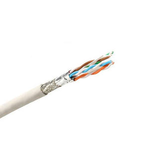 Cable Ethernet CAT 6A de 305 m, blindado FTP para <span class=keywords><strong>PoE</strong></span>++, 23AWG, cobre sólido, cable Cat6a blindado, azul - Product Image 5