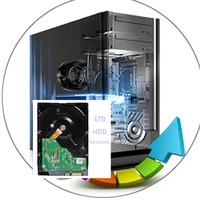 WD43PURZ 4TB Purple Monitoring HDD CMR untuk NAS & DVR 256MB Cache Keandalan 24/7 SATA 6Gb/s Garansi 1 Tahun Rendah Kebisingan