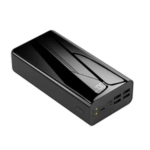 OEM Logo Portable Super Chargeur Plus Grande Capacité 50000mAh Avec Double Banque De Puissance De Lumière Led