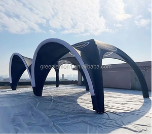 Tente de sport d'extérieur portable et durable en tissu Oxford PVC résistant aux intempéries pour les événements de course et d'exposition, gonflables publicitaires DL - Product Image 3