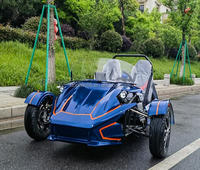 Tricycle inversé chinois convertible en supercar 250cc, vélo électrique à carrosserie ouverte pour adultes, quad à vendre