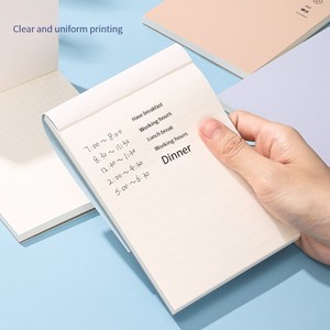 <span class=keywords><strong>Quaderno</strong></span> Deli 21770 Wang Yuan, Stesso Modello, Pagine Orizzontali a Righe Quadrate, Formato A6, Apertura a 180 Gradi, Alta Qualità - Product Image 5