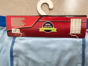 Boxers pour garçons Stockify de qualité supérieure, sous-vêtements en coton, taille enfant 6-7, couleurs mélangées, motifs et styles unis pour un usage quotidien - Product Image 2