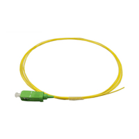 Cable óptico de fibra óptica de un solo modo, conector macho simple, MT-S1000, 0,9mm, SC, PC, UPC, APC, amarillo