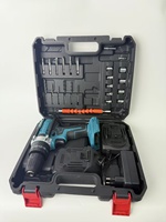 Perceuse à percussion électrique 36V, batterie lithium-ion, visseuse sans fil, ensemble de 24 outils