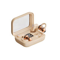 Écouteurs sans fil B47 Dual Open Ear Clip BT 2-en-1 TWS HiFi Stéréo Bass avec réduction de bruit pour le sport