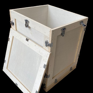 ลังไม้แบบถอดประกอบได้ Jiachuangxinsen Intelligent Packaging Plywood ขนาดปรับแต่งได้ สำหรับการขนส่งเครื่องจักรและอุปกรณ์ - Product Image 1