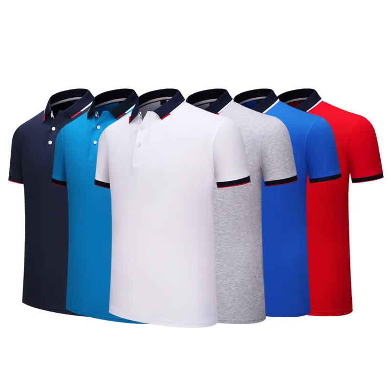 Top quality Men's Long sleeve polos shirts 100% cotton casual solid color mens lapel tees fashion male tops 682