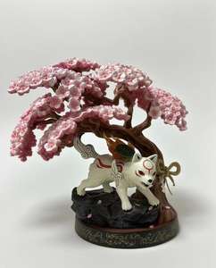 Dark <span class=keywords><strong>Horse</strong></span> Deluxe First 4 Okamiden Chibiterasu 10 statue en pvc - Product Image 2