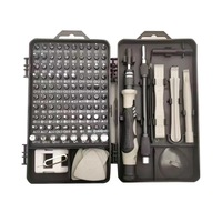 Kit de Herramientas Magnéticas 115 en 1 con Destornilladores Pequeños para Reparación de Teléfonos Móviles y Portátiles