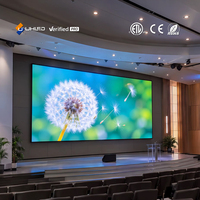 Layar LED Indoor HD Pabrik UHLED, Instalasi Tetap, Layar LED untuk Iklan, Panel Dinding LED, Video Wall LED Indoor P2.5