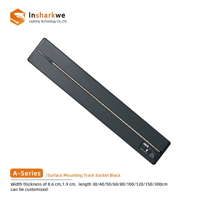 A Track Black Surface Mounted (Classic)