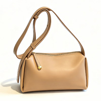 Sacs à bandoulière en cuir souple pour femmes, petits sacs à main imperméables en PU, motif litchi, fermeture éclair, vente en gros, style simple et tendance