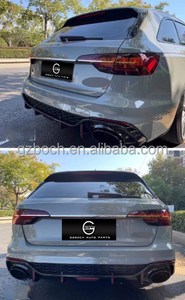 Kit paraurti automatico per il 2020 <span class=keywords><strong>Audi</strong></span> <span class=keywords><strong>A4</strong></span> B9 lifting RS4 style body kit paraurti anteriori griglia anteriore per Auto labbra posteriori - Product Image 6