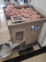 Semi-automatische motor aangedreven vlees snijmachine, capaciteit 750kg/uur voor restaurants, kantines & hotelkeukens (220V/380V)