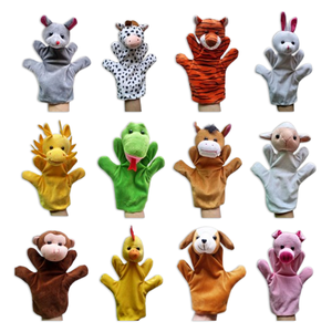 Bán Buôn Đồ Chơi Giáo Dục Cho Trẻ Em Động Vật Sang Trọng Bức Tượng Nhỏ Cho Trẻ Em Cộng Đồng Helper Tay Con Rối Cho Trẻ Sơ Sinh Giáo Dục Sớm - Product Image 1