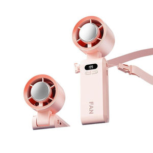Ventilador Portátil Recargable 2026, Mini Ventilador de Mano, 4000mAh, Alta Calidad, USB, Ventilador de Mano con Refrigeración por Semiconductor - Product Image 3
