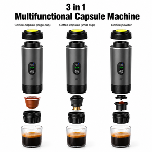 Cafetera Espresso Portátil Eléctrica de 20 Bares, Diseño Innovador, Tamaño de Bolsillo, Función de Calentamiento, Fabricante OEM para Venta al Por Mayor - Product Image 3