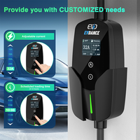 EVDANCE 2 Level 2 Pengisi Daya EV Portabel 7 KW Tipe 2 Pengontrol Evse 32A Portabel Pengisi Daya Grosir Tipe 2 Pengisi Daya EV