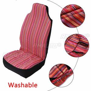 Housses de siège auto universelles lavables pour 5 places – Protection complète en tissu - Product Image 5