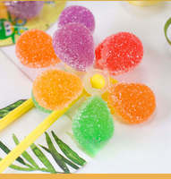 Usine OEM Vente Chaude Sucreries Molles Sucettes Bonbons Jouets et Snacks pour Enfants en Forme de Moulin à Vent 3D Emballés Individuellement