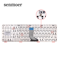 Pabrik Cina Keyboard Laptop Tata Letak AS Baru untuk HP Compaq Presario CQ61 G61 CQ61-207 CQ61-100 CQ61-200 CQ61-300 CQ61-411TU G61-