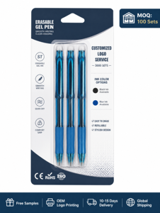 Bolígrafo de Gel Borrable con Calor de 0.5 mm, Paquete de Bolígrafos de Escritura para Estudiantes, Bolígrafo de Escritura Suave - Product Image 3