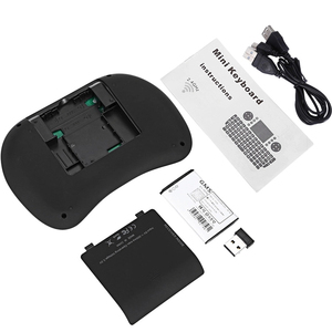 RII I8 Bàn Phím Và Chuột Không Dây Mini 2.4GHz Bàn Di Chuột Chơi Game Chuột Bay Có Đèn Nền Sạc Được Cho <span class=keywords><strong>PC</strong></span> Pad Android TV Box - Product Image 6