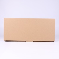 Dossiers en forme de livre en carton brun personnalisés avec logo, écologiques, impression numérique, portables, pelliculage mat, haute qualité