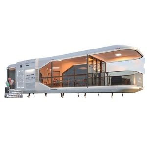 Capsule moderne préfabriquée Cabine Hôtel Mobile Petit Conteneur Maison Démantelable Espace Sommeil Pod pour l'Extérieur Centre Commercial - Product Image 1