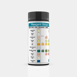 Bandelettes de <span class=keywords><strong>test</strong></span> urinaire 10 paramètres URS-10T pour leucocytes, cétones, microalbumine, certifiées CE - Product Image 6