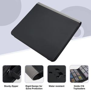 Carpeta Premium de 35pt para Tarjetas Coleccionables de Pokémon, 9 Bolsillos, Cierre, Cubierta de PU Colorida, Logotipo/Estampado Personalizado, Estilo Moderno y Deportivo - Product Image 6