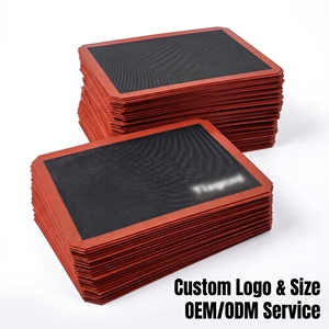 <span class=keywords><strong>Tapis</strong></span> de cuisson en silicone perforé certifié FDA, <span class=keywords><strong>tapis</strong></span> à mailles antiadhésif pour boulangerie, logo personnalisé, résistant à la chaleur, doublure de four - Product Image 2