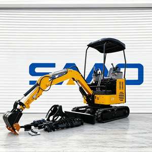 Mini Excavadora de Alto Rendimiento de 3.5 Toneladas, EPA 5, Excavadora de Orugas de 1 y 2 Toneladas, Excavadoras Pequeñas para Trabajos de Construcción - Product Image 3