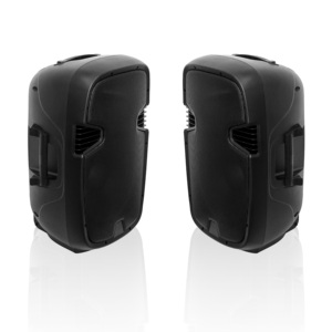 Loa hội trường chuyên nghiệp tích hợp amply, có bánh xe, kích thước 15 inch, tùy chọn tấm chắn âm, thương hiệu Joinaudio Plastic, dùng cho tiệc tùng, sân khấu, karaoke - Product Image 3