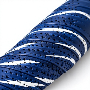 Cinta de Agarre para Bate de Béisbol TOPLINE con Patrón de Rayas Azules y Blancas de 1.5 Metros, Antideslizante, Absorbente de Sudor, Personalizable - Product Image 2