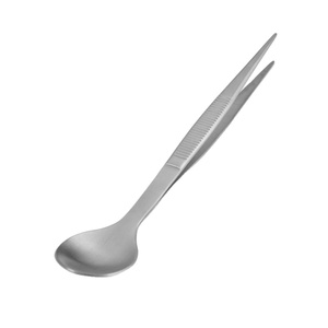 Đầu bếp hai món ăn hương vị MUỖNG HAI chức năng muỗng muỗng bếp Bếp muỗng tiện ích Nếm muỗng nhíp thép không gỉ 304 nhíp - Product Image 5