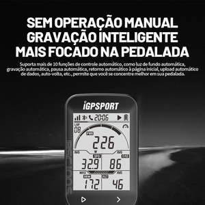 คอมพิวเตอร์จักรยาน BSC100S พร้อม GPS ANT+ และ BLE เครื่องวัดอัตราการเต้นของหัวใจ อุปกรณ์เสริมสำหรับจักรยาน - Product Image 3