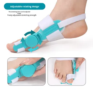 <span class=keywords><strong>Corrector</strong></span> de Juanetes Ajustable con Perilla, Ortesis de Material ABS para Adultos, Separador de Dedos para Juanetes y Dedos Superpuestos - Product Image 1