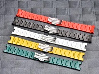 Bracelet de montre en fibre de carbone personnalisé, bracelet de remplacement pour Samsung Galaxy Watch et montre mécanique de luxe 18/22/24 mm