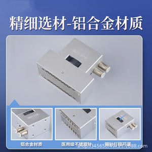 Filtre métallique à pince à aiguille pneumatique DLZT-3070 pour usage industriel - Product Image 3